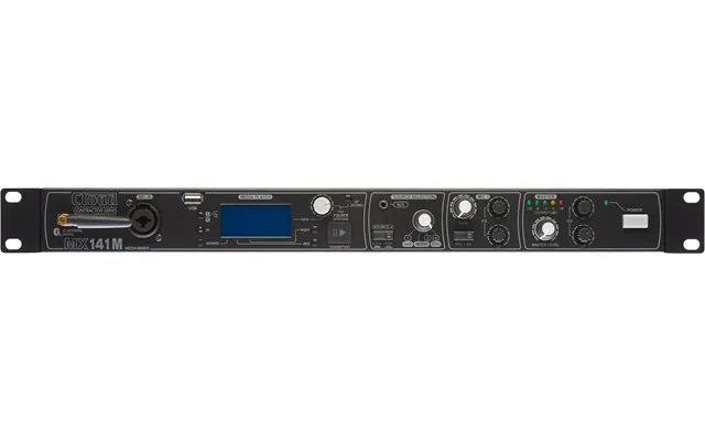 Cloud Mx141m 19 1unit Rack Mixer Med Bluetooth - Usb