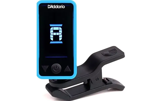 D'addario Pw-ct-17 Eclipse Tuner Til Guitar Og El-bas Blå