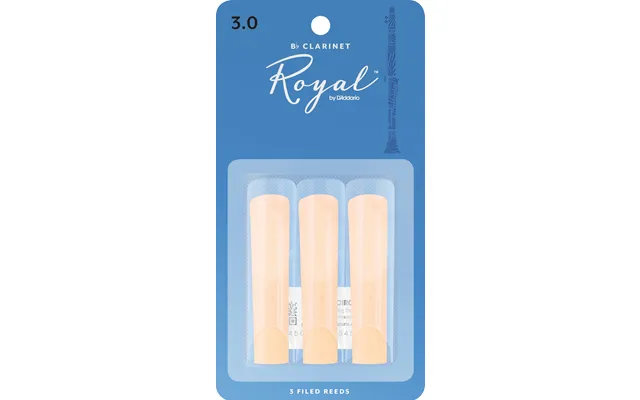 D'addario Royal Klarinet-blade Bb - 3 Pack 3