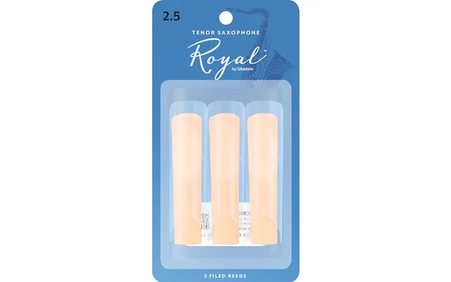 D'addario Royal Saxofon-blade Tenor - 3 Pack 2,5