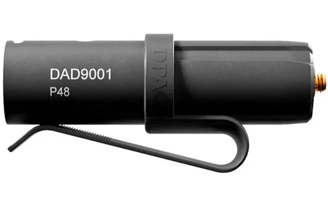 Dpa Dad9001 Adapter - Microlock Til 3-pin Xlr Med Belt Clip