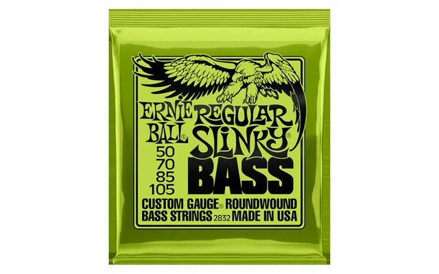 Ernie Ball 2832 Regular Slinky Bass 50 - 105 Til 4-strenget Bas