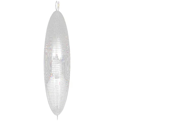 Eurolite Spejlkugle 30cm - Klar Med 5x5mm Spejle