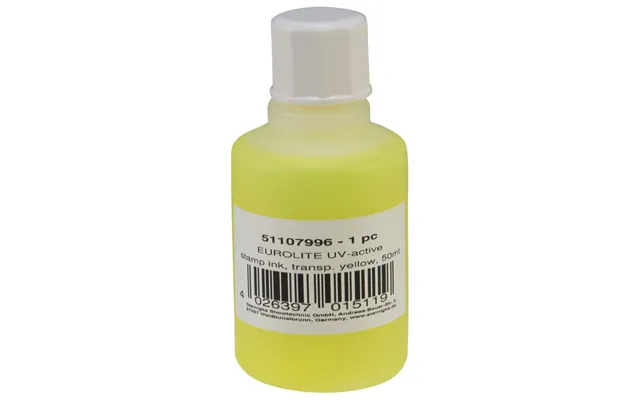 Eurolite Uv Stempel Væske 50ml Gul