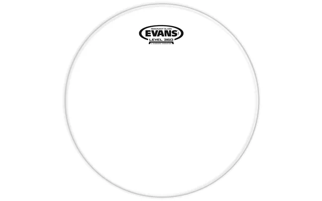 Evans Resonant Clear Sort Coated Trommeskind 16 Coated