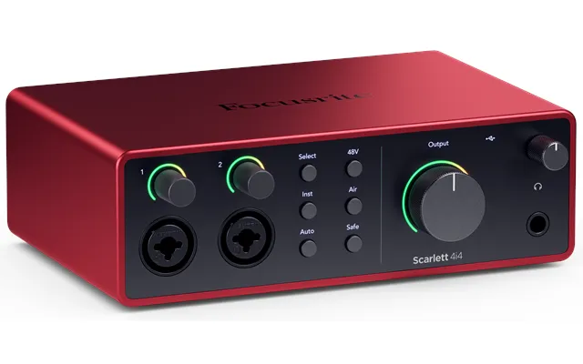 Focusrite Scarlett 4i4 4th Gen Lydkort