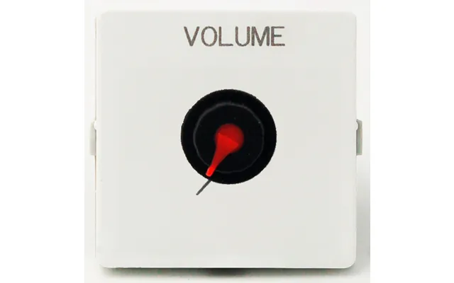 Fuga Vægudtag 06dc1 - Volumekontrol Med Skrueterminal Dc Antracit