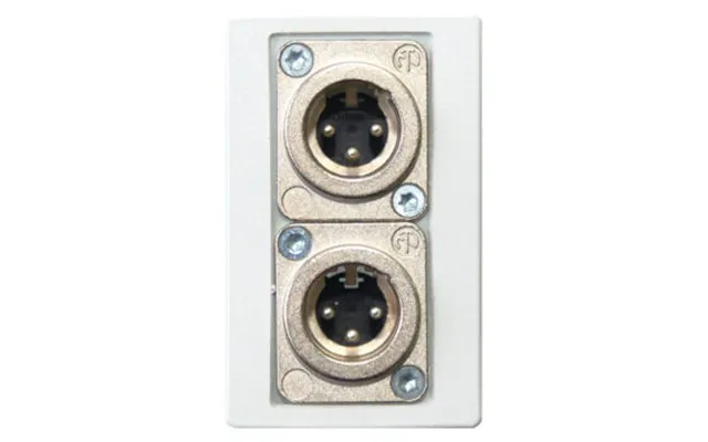 Fuga Vægudtag 11d - 2 X Han 3pol Xlr Antracit