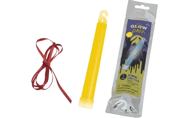 Glow Stick Knæklys 15cm Gul