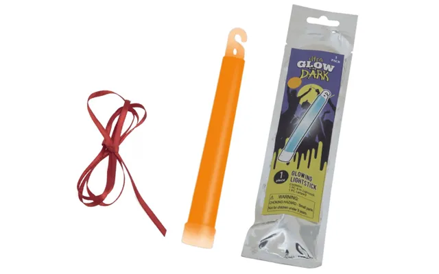 Glow Stick Knæklys 15cm Orange