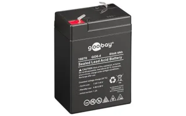 Goobay Blybatteri - 6v 4ah
