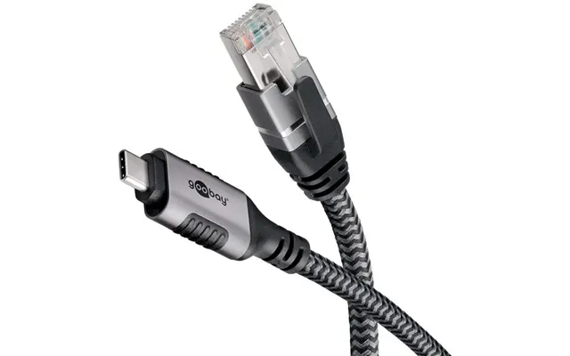 Goobay Usb-c 3.1 Til Rj45 Adaptor Netværkskabel 1 Meter