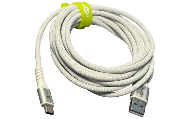Goobay Usb-c - Usb-a 2.0 Supersoft Tekstilkabel, 3a