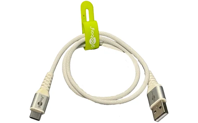 Goobay Usb-c - Usb-a 2.0 Supersoft Tekstilkabel, 3a