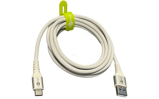 Goobay Usb-c - Usb-a 2.0 Supersoft Tekstilkabel, 3a