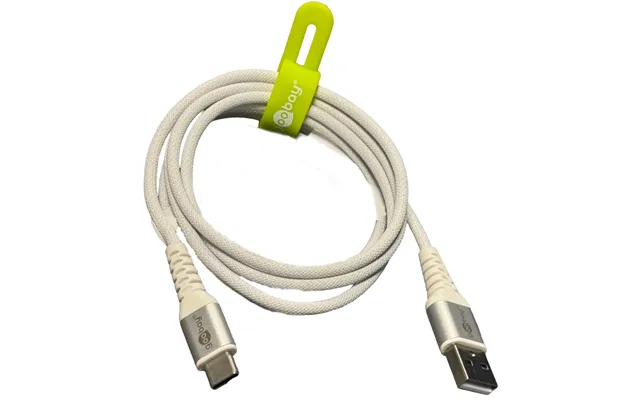 Goobay Usb-c - Usb-a 2.0 Supersoft Tekstilkabel, 3a