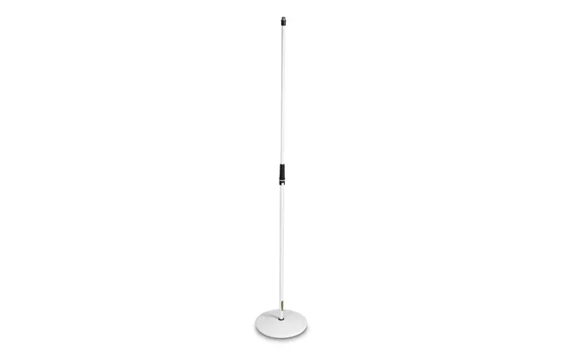 Gravity Ms 23 W Solist Mikrofonstativ Med Rund Klumpfod - Hvid