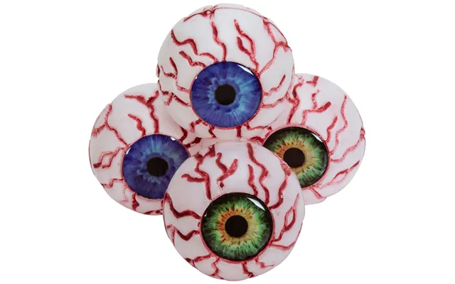 Halloween 4 X Øjne - 5 Cm