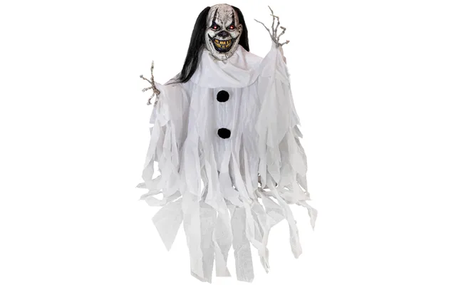 Halloween Full-size Clown Gildo Figur Med Effekter - 120 Cm
