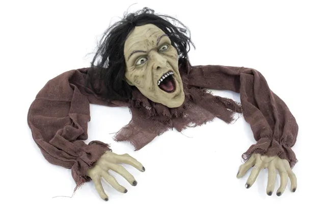 Halloween Kravlende Zombie Figur - 140 Cm