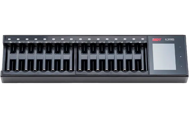 Isdt N16 Intelligent Lader Til 16 Stk. Aa Aaa Genopladelige Batterier