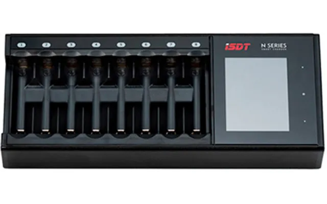 Isdt N8 Intelligent Lader Til 8 Stk. Aa Aaa Genopladelige Batterier