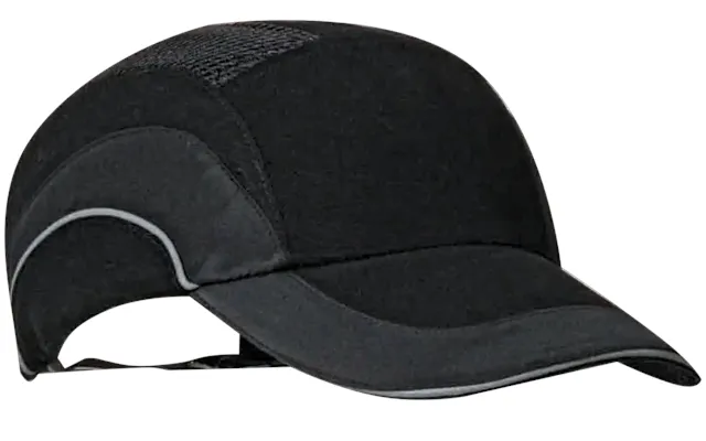 Jsp Bump Cap A1 Med 7 Cm Skygge - Sort