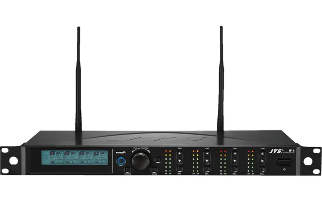Jts R-4 Trådløs Modtager 4 Kanals - 36 Mhz Wideband 6a 606