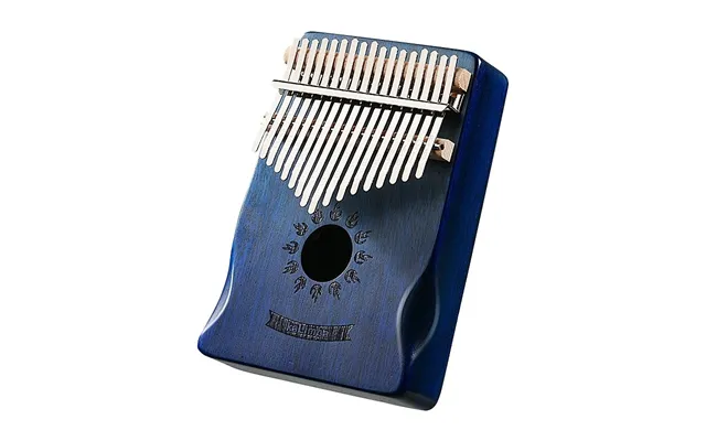 Kalimba I Solid Acacia - Blue-sun Med 17 Toner