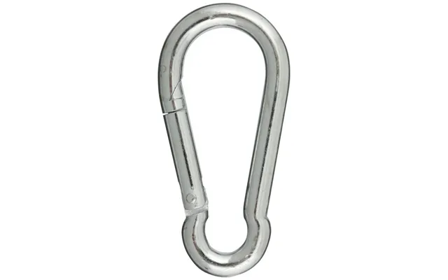 Karabinhage Galvaniseret 5x50mm - Sølv
