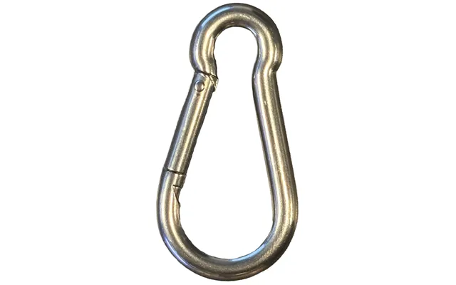 Karabinhage Galvaniseret 6x60mm - Sølv