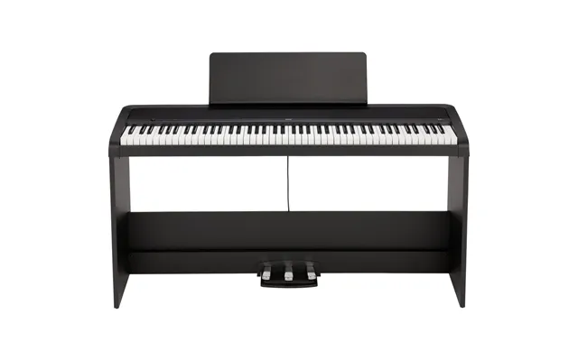 Korg B2 Sp Digital Klaver Komplet Med Ben Og Pedaler - Sort