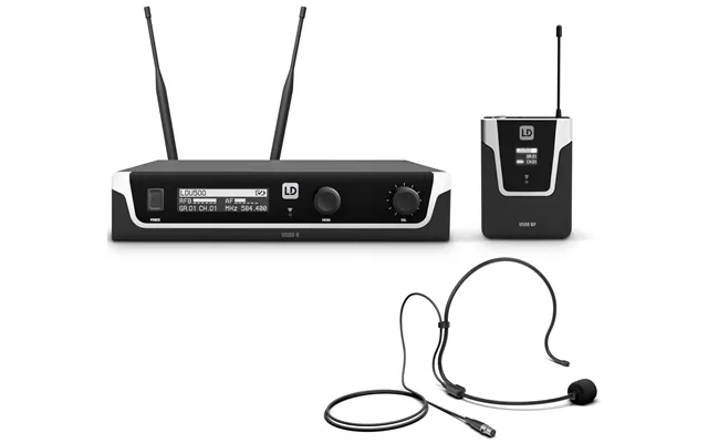 Ld Systems Ldu518bph - Trådløs Mikrofon System Med Beltpack Og Headset