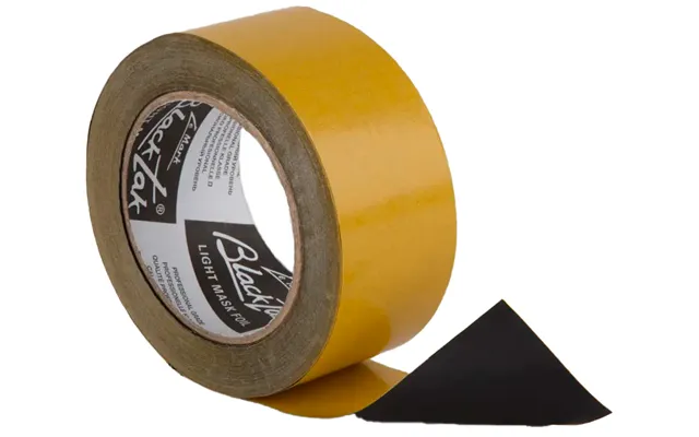 Le Mark Blacktak Mask Foil Varmeresistent Tape 50mm X 25m