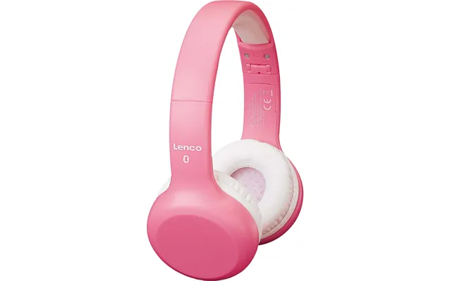 Lenco Hpb-110pk Bluetooth Hovedtelefoner Til Børn - Pink
