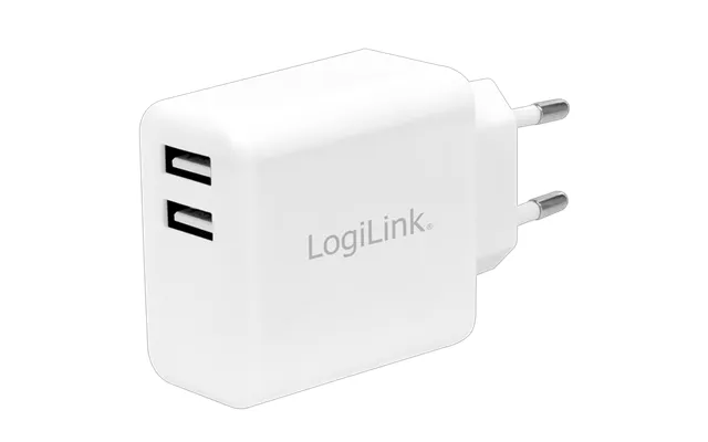 Logilink Usb Oplader - 2 X Usb-a