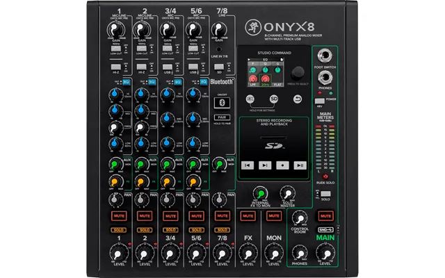 Mackie Onyx8 - 8-kanals Premium Mixer Med Fx And Usb