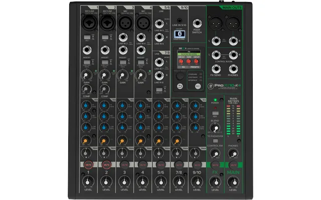 Mackie Profx10v3 - 10-kanals Mixer Med Fx And Usb