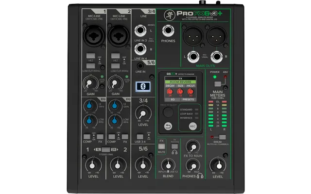Mackie Profx6v3 - 6-kanals Mixer Med Fx And Usb