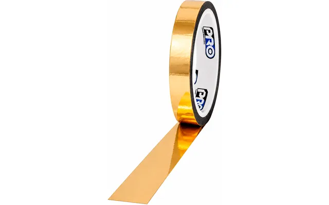 Metalliseret Alu Tape 24mm X 33m - Guld