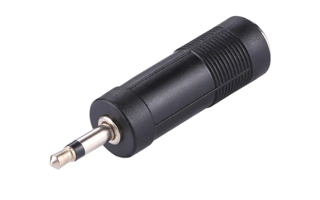 Minijack 3,5mm Han Til Jack 6,3mm Hun Mono Adapter