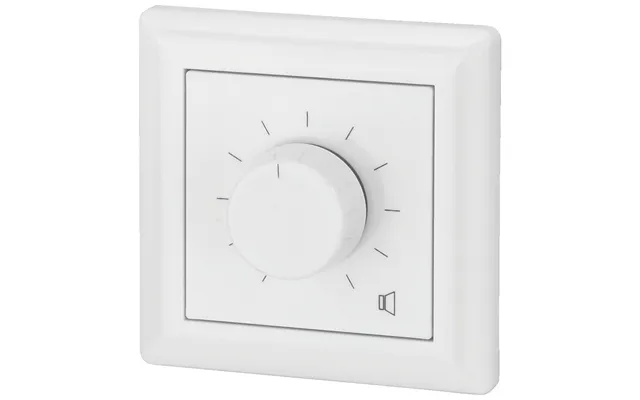 Monacor Att-5100peu Ela-volumekontrol 100w - Hvid