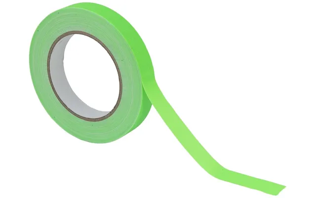 Neon Glow Gaffatape 19mm X 25m - Grøn