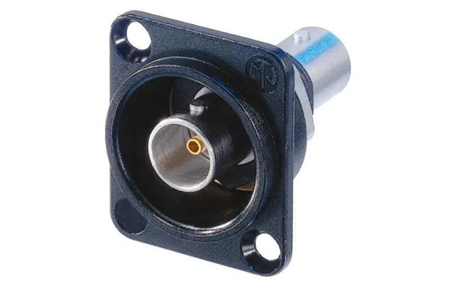 Neutrik Nbb75dfib-p Bnc Hun Feedthrough Chassis-stik Protruding