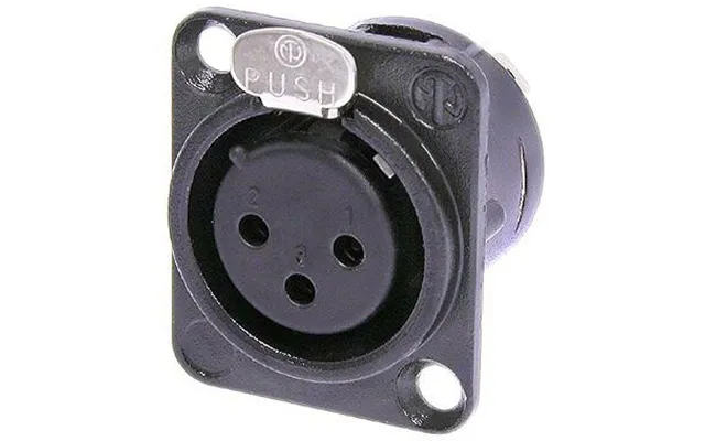 Neutrik Nc3fd-l-bag-1 - 3pol Xlr Hun Chassis-stik