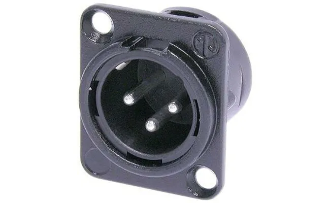 Neutrik Nc3md-l-bag-1 - 3pol Xlr Han Chassis-stik