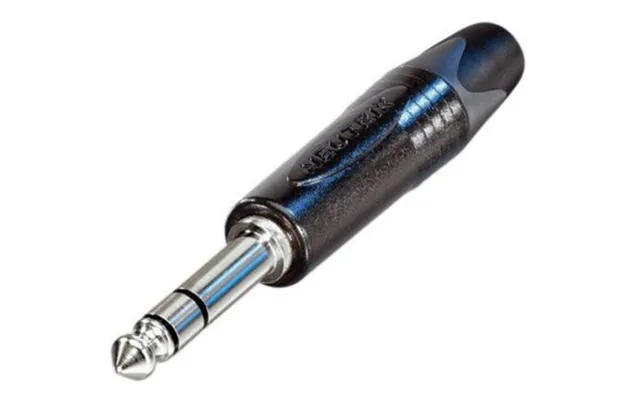 Neutrik Np3x-bag Jack 6,3mm Stereo Kabel-stik - Sort