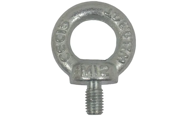 Øjebolt Ringbolt M12 X 20mm, Ø30mm - Wll 340 Kg