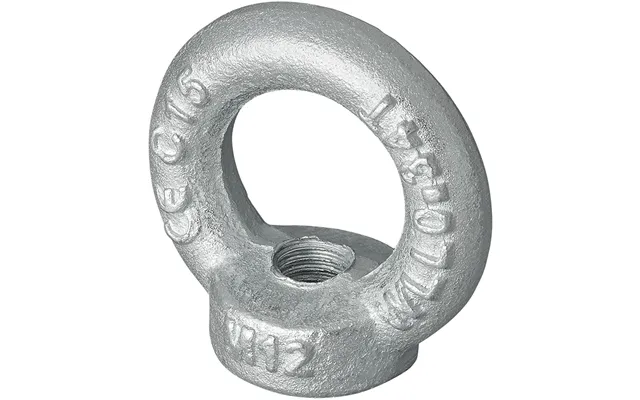 Øjemøtrik Ringmøtrik M12, Ø30mm - Wll 340 Kg