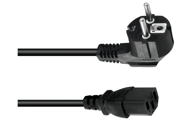 Omn Schuko Stikprop - Iec Apparat Hun Kabel 1,5 Meter